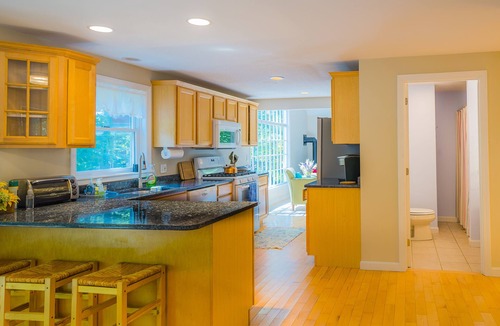Ogunquit House | New to Market. Coastal Haven with Wrap-Around Deck & Fire Pit