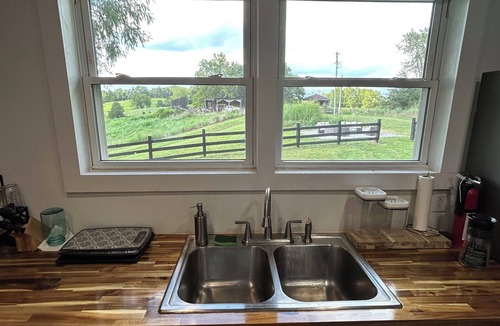 Owenton House | Newly renovated farmhouse on a peaceful and private 125 acres in Owen county