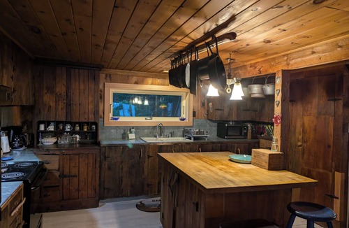 Georgetown House | Oceanfront Cabin-Castle in Maine Woods