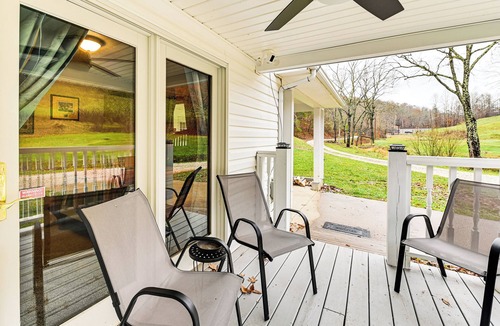 Mize House | On 220 Acres! Hot Tub Haven in West Liberty