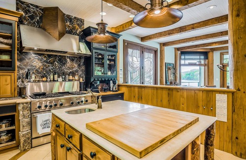 Lake Lure House | Parabulls Point | Private Dock, Lakefront Deck, 75 Water Slide, Hot Tub