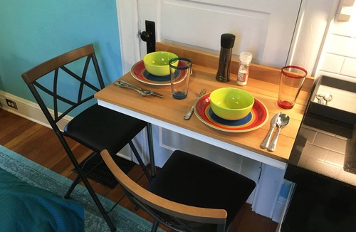 Humboldt Apartment | Patio Suite: sleeps 1–2; patio; gas fire pit