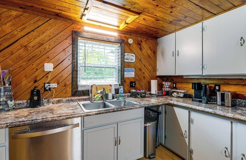 Lenoir Cabin | Peaceful + Cozy Cottage on Over 7 Acres w/Creek