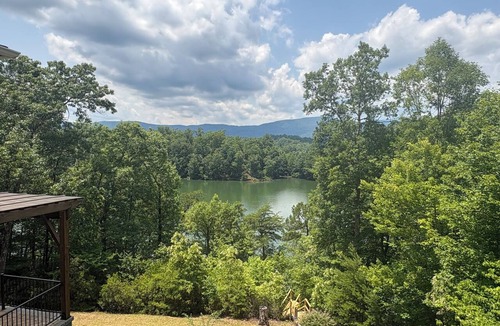 Mill Spring House | Peaceful perfection! 4-bedroom mountain lake house on Lake Adger. Near Lake Lure