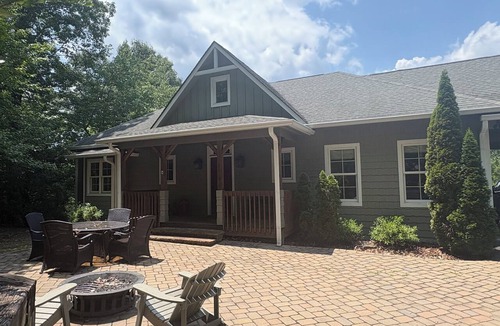 Mill Spring House | Peaceful perfection! 4-bedroom mountain lake house on Lake Adger. Near Lake Lure