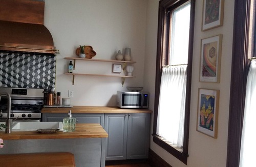 Maysville House | Pretty in Pink Home Right Off The Ohio River Craft Bourbon Stop