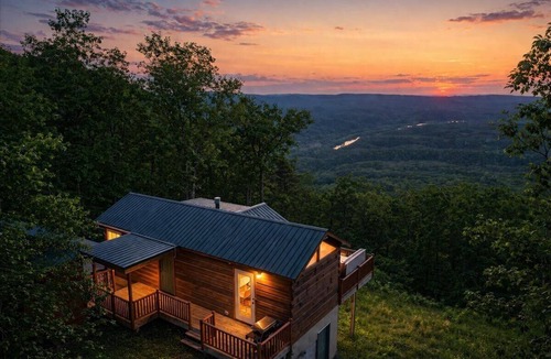 Great Cacapon Cabin | Private Couples Retreat, Hot Tub, Sauna & Views