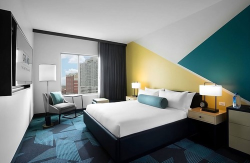 Downtown Las Vegas Hotel | Proximity At its Best! Two Spacious 1BR Suites with Living Room and City View!