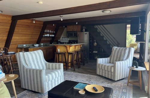 Sitka House | Raven's Roost- Cedar A-Frame Cabin Directly On The Ocean.