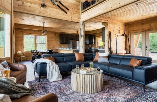 Chalet Village North Cabin | Red Hawk Retreat - Luxury Furnishings, Private Pool, + More!