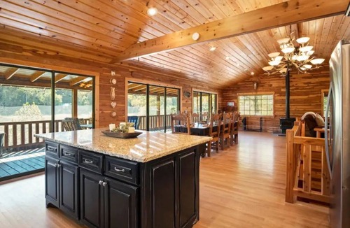 Pottersville Cabin | Relaxing North Fork River Paradise with Wi-Fi!