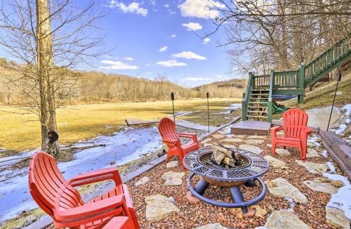 Piney Creek House | 'River Dream Cabin' on New River w/Fire Pit