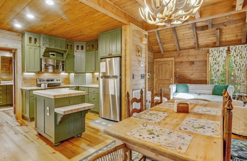 Rutherfordton Cabin | Riverfront cabin, private, hot tub, firepit, quiet, gated community