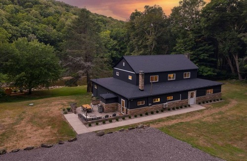Grantsville House | Riverfront Sauna! Sunken Hot Tub with river views!
