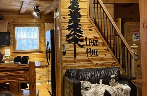 Campton Cabin | Romantic Getaway Cabin with Hot Tub and wi-fi