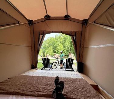 Hitchins Other | Safari Tent Glamping in Kentucky with AC and Access to Biking Trails