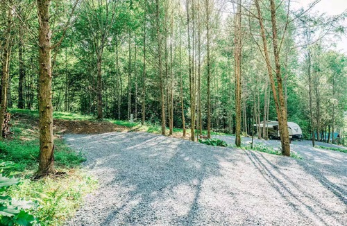 Roan Mountain RV Rental | Safe Haven Farm RV Spot #2 Bring Your Own RV