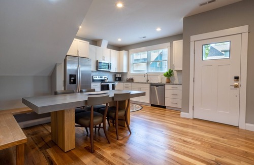Woodfin Villa | Shady Grove | Pet Friendly Asheville Villa with Hot Tub & EV Charger