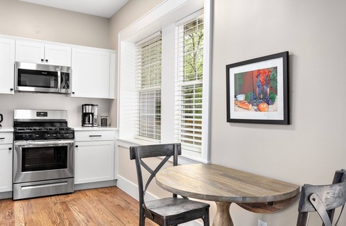 Woodfin Apartment | Spacious 1 Bedroom Apt! Pet friendly with Private fenced in back yard and deck!