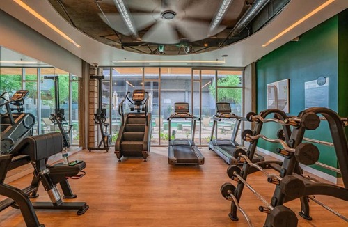 Evans Churchill Apartment | Spacious 2BD Urban Oasis Pool Gym Free Parking