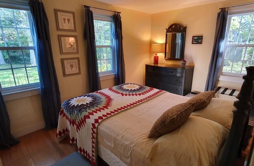 Osterville House | Spacious Cottage with English-Style Garden in Osterville Village, Cape Cod