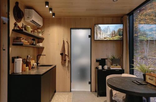 Campton House | Staghorn | Modern Lux Mirror Home | HotTub & Woods