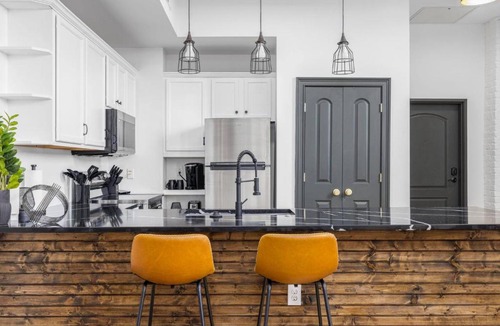 Johnson City Apartment | Stay in heart of Johnson City * Urban Loft *
