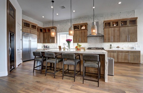 Summerlin South House | Stunning 1 Story, 3 Bdr W gym w peloton basic dumbells, massage room, Pool & Spa