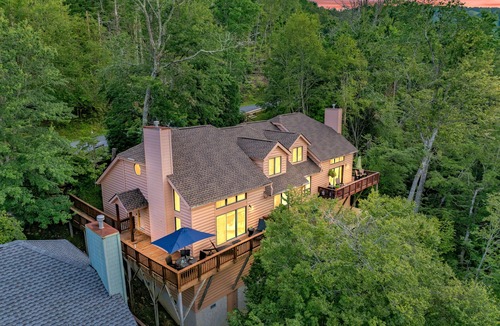 Sugar Mountain House | Sugar Mountain Chalet with Views & Fireplace, Near downtown Banner Elk