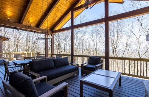 Banner Elk Cabin | Sunset Ridge Hideaway - Luxury Mountain Home in The Lodges at Eagles Nest