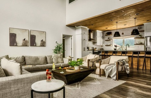 Chalet Village North Cabin | Swim Spa/Views/Gameroom/Theater/Luxe Design - Rabbit Run