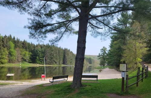 Swanton RV Rental | Tentrr State Park Site - Big Run State Park - Site D