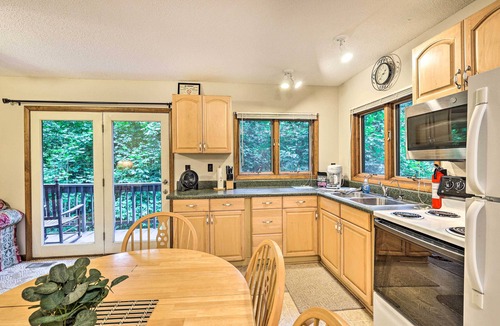 Roan Mountain Cabin | ‘The Chalet Retreat’ Outdoor Getaway Across Creek!
