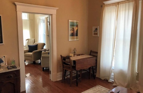 Huntington Apartment | The Chessie Room - Historic Boutique Stay at Heritage Station