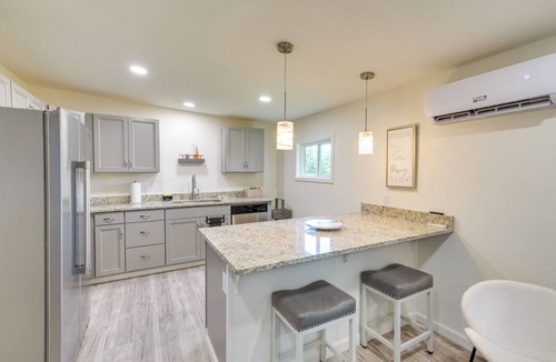 Banner Hill Cottage | 'The Garden Cottage' w/Yard & Views in Erwin!