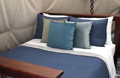 Farmers Resort | The Reel Deal Teepee at The Edge—Unique Riverfront Glamping in Salt Lick, KY