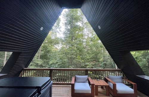 Rogers Cabin | The Turtle Red River Gorge Pet Friendly Modern A-Frame