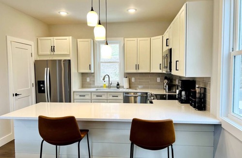 Woodfin House | Tranquil River Home-5 miles to Biltmore