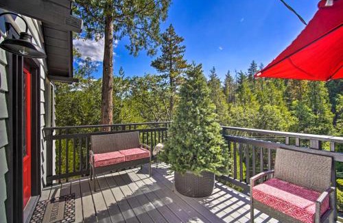 Lake Arrowhead House | Tree-Lined Twin Peaks Cottage w/Custom Stream