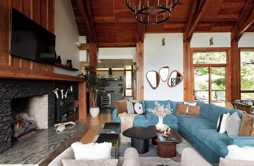 Asheville House | Ultimate Mountain Retreat -Panoramic Views, Golf Simulator, Sauna, Hot Tub, Gym