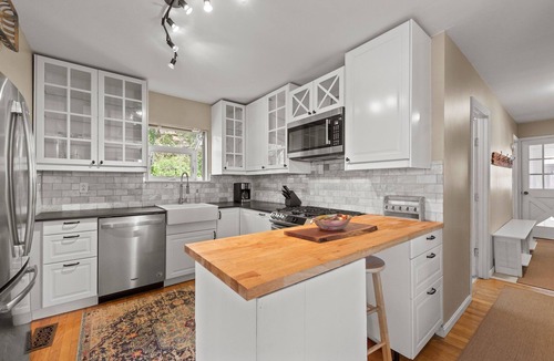 Manchester House | Unique and secluded A frame home on 31 acres with hot tub.