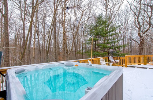 Sky Valley Ski Chalet | Unique, renovated, dog-friendly chalet with private hot tub & gas firepit