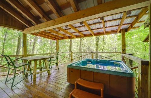 Vein Mountain Apartment | Unwind in Nature: Marion Cabin 11 Mi to Lake Lure!