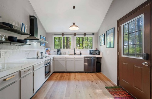 The Woods Cabin | Updated Cabin w/FirePit, Loft, Deck, Grill & More!