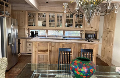 Black Mountain House | Updated Mountain Cottage Fireplace Deck, Gazebo & Sparkling Creek