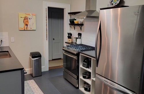Morganton House | Walk to Downtown Morganton - 2BR/2BA - Private Fenced Yard