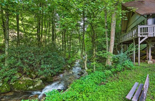 Roan Mountain House | Walk to Trails: Creekside Roan Mountain Cabin