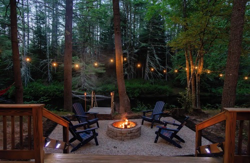 South Casco Cabin | Waterfront A-Frame Escape