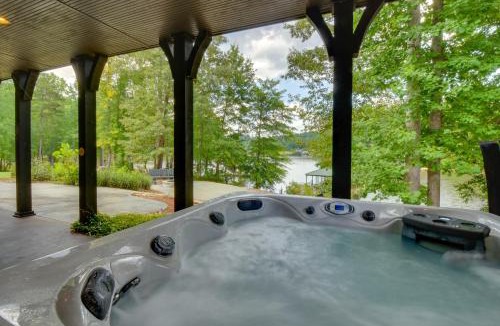 West Union House | Waterfront Lake Keowee Home w/Hot Tub & Views!