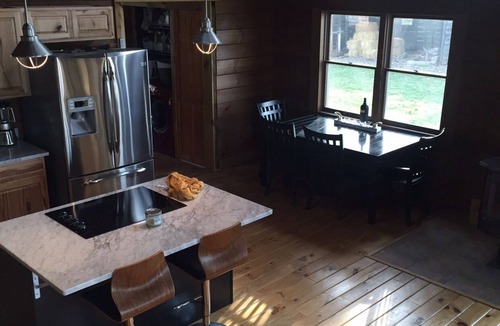 Parkersburg Cabin | Waterfront Log Cabin and Boaters Paradise with Private Boat Dock Access